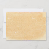 Zand- en zeeschelpen/strand bruiloft-Save the Date Save The Date (Achterkant)