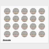 Zand Hart Stickers (Vel)