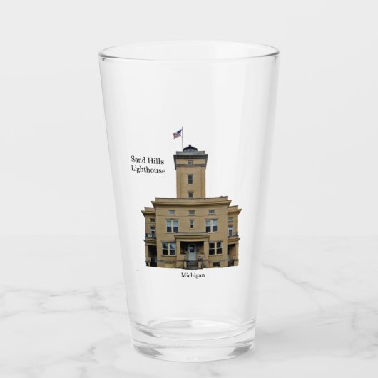 Zand-Hills vuurtoren Glas (Voorkant)