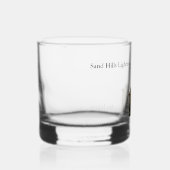 Zand-Hills vuurtoren Whisky Glas (Rechts)