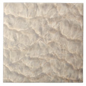 Zand in het water tegeltje (Voorkant)