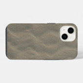 zand iPhone hoesje (Achterkant horizontaal)