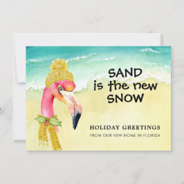 Zand is de Nieuwe Beweging van de Vakantie van het Aankondiging
