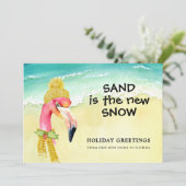 Zand is het Nieuwe Nieuwe Nieuwe Huis van de Beach Aankondiging (Staand voorkant)