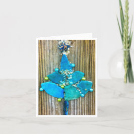 Zand $$$ Kerstkaart Feestdagen Kaart