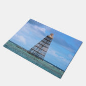 Zand Key Vuurtoren, Florida Keys Door Mat (Schuin)