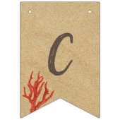 Zand & koraal - Aangepaste banner voor alle gelege (Eerste vlag)