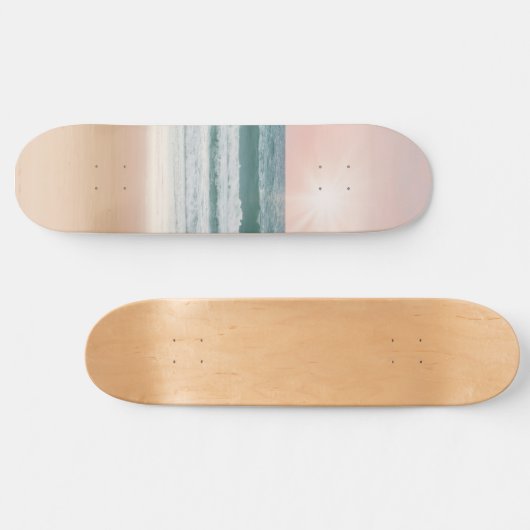 Zand, lucht en Zee. Skateboard (Horizontaal)
