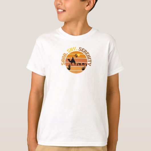 ZAND.LUCHT.STILTE T-SHIRT (Voorkant)