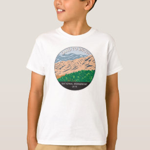 Zand naar sneeuw National Monument California  T-shirt