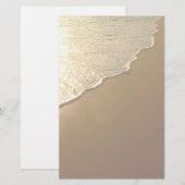 Zand op de strand- en oceaanfabriek briefpapier (Voorkant / Achterkant)