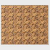 Zand op een strand getextureerd verpakkingspapier cadeaupapier (Vlak)