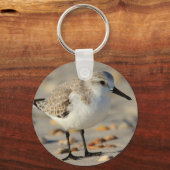 Zand Piper en Seashells Sleutelhanger (Voorkant)