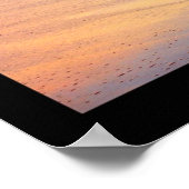 Zand Piper op Sunset: Ventura - Californië Poster (Hoek)