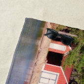 Zand Point Lighthouse Baraga strandhanddoek Strandlaken (In situ)