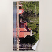Zand Point Lighthouse Baraga strandhanddoek Strandlaken (Voorkant)