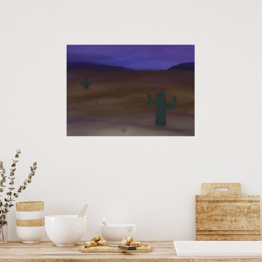 Zand Poster (Keuken)