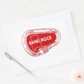Zand Rock Alabama Rock Climbing Karabiner Rechthoekige Sticker (Envelop)