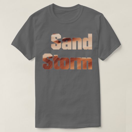 Zand Storm T-shirt (Design voorkant)