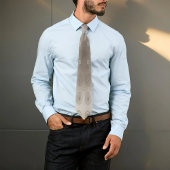 Zand-strand bloementextiel patroon kunst stropdas