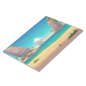 Zand strand notitieblok (Schuin)