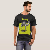 Zand T-shirt (Voorkant volledig)