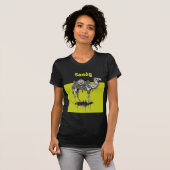 Zand T-shirt (Voorkant volledig)