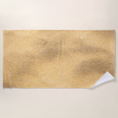 Zand textuur strandlaken (Voorkant)