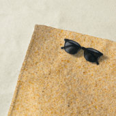 Zand textuur strandlaken (In situ)