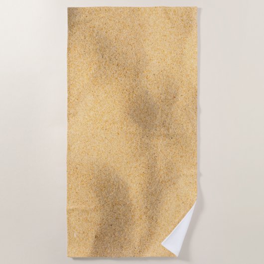 Zand textuur strandlaken (Voorkant)