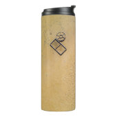 Zand Thermosbeker (Gedraaid links)