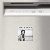 Zand tussen Uw Toes Citaat Magnet (Insitu (Vaatwasser))