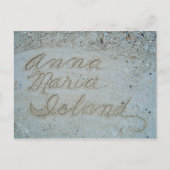 Zand van Anna Maria Briefkaart (Voorkant)