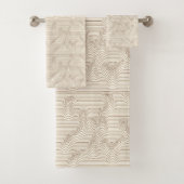 Zand van Beweging OP Kunst Bad Handdoek (Insitu)