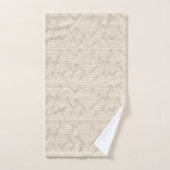 Zand van Beweging OP Kunst Bad Handdoek (Handdoek)