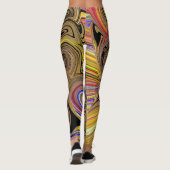 zand van de aarde 1 leggings (Achterkant)