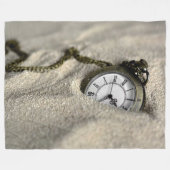 ZAND VAN DE TIJD FLEECE DEKEN (Voorkant (Horizontaal))
