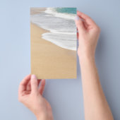 Zand van het strand flyer (Hand)