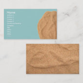 Zand Visitekaartje (Voorkant / Achterkant)