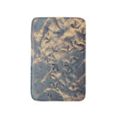 Zand voetafdrukken zee meeuw badmat (Voorkant Verticaal)