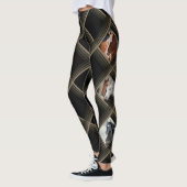 Zand wasbekken Pset harten paarden Leggings (Links)
