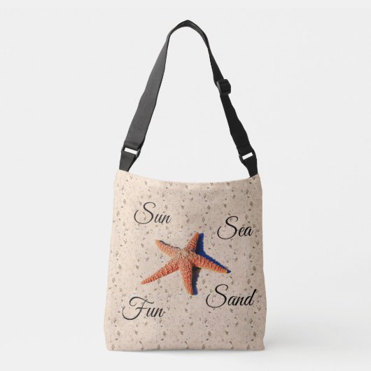 Zand & zee cross body tas (Voorkant)