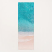 Zand Zee Waves Sjabloon Beach Seaside Fitness Yogamat (Voorkant)