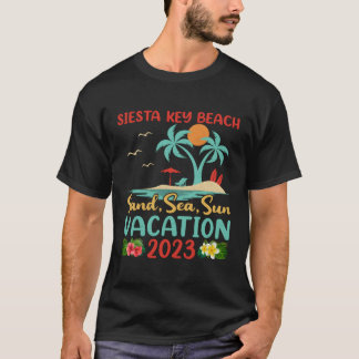Zand Zee Zonvakantie 2023 Florida Siesta Key Beac T-shirt