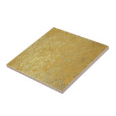 Zand & Zon Gouden Look Tegeltje (Zijkant)