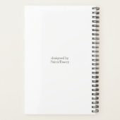 Zand, zon, Surf tropische oceaan Planner (Achterkant)