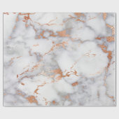 Zandaccenten en wit abstract patroon cadeaupapier (Vlak)