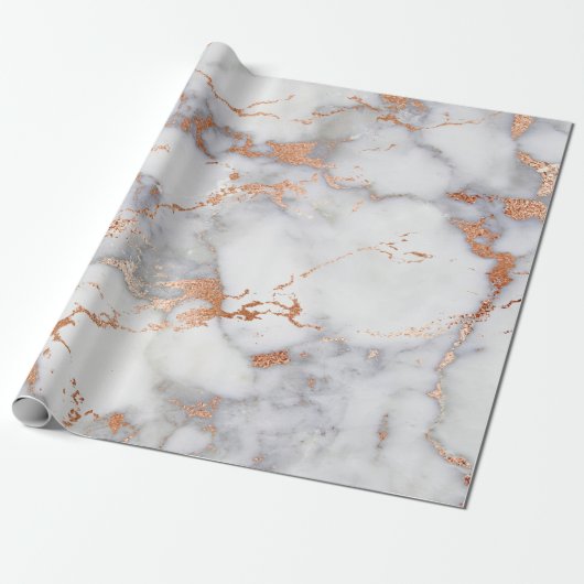 Zandaccenten en wit abstract patroon cadeaupapier (Uitgerold)