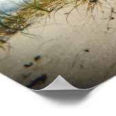 Zandafdruk Poster (Hoek)