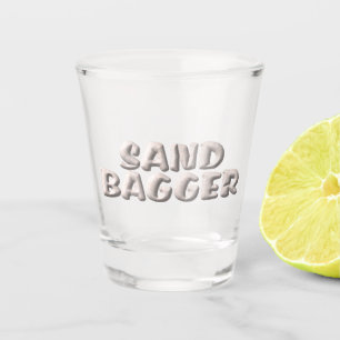 Zandbagger borrelglas shot glas